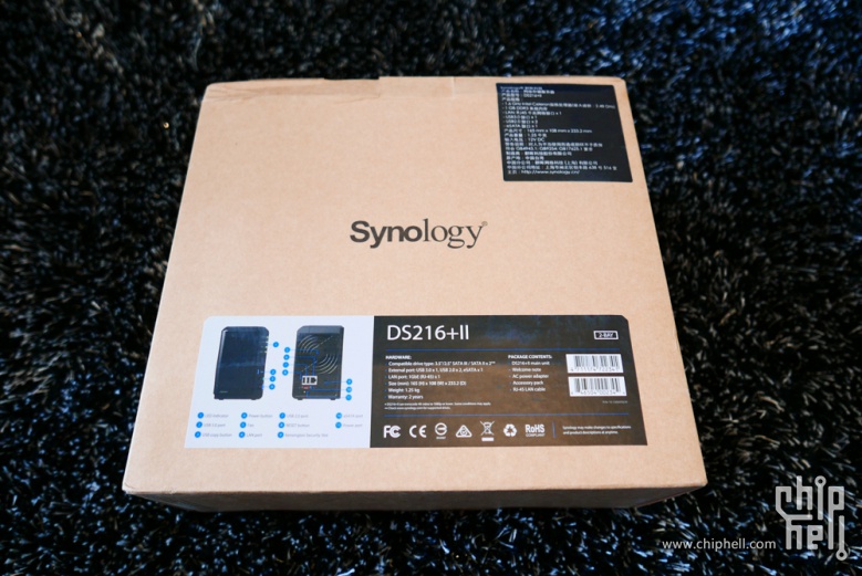 Synology群晖 DS216+II 开箱评测 我的家庭数据中心