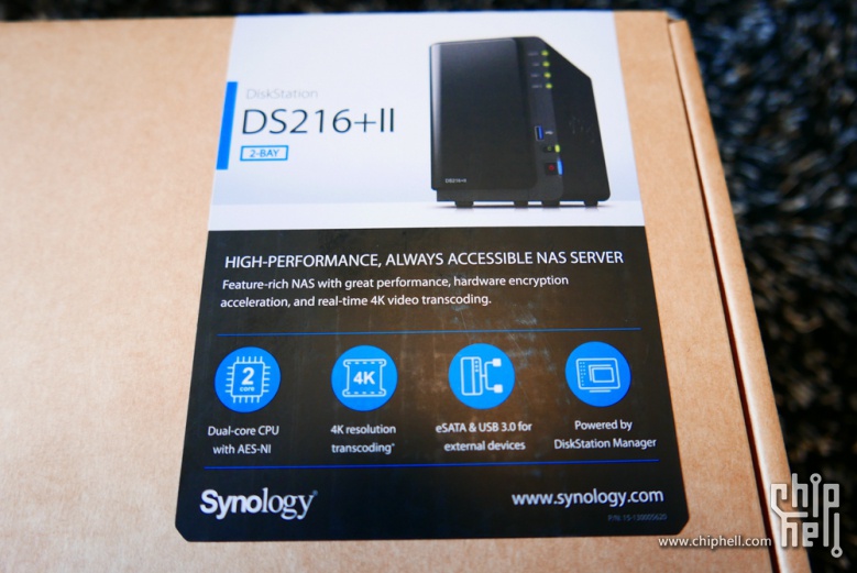 Synology群晖 DS216+II 开箱评测 我的家庭数据中心