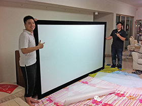 家庭影院DIY攻略 攻略篇 – 3.5 银幕品牌