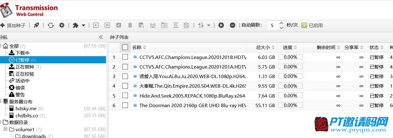 群晖NAS安装Flexget+transmission实现RSS订阅自动下载