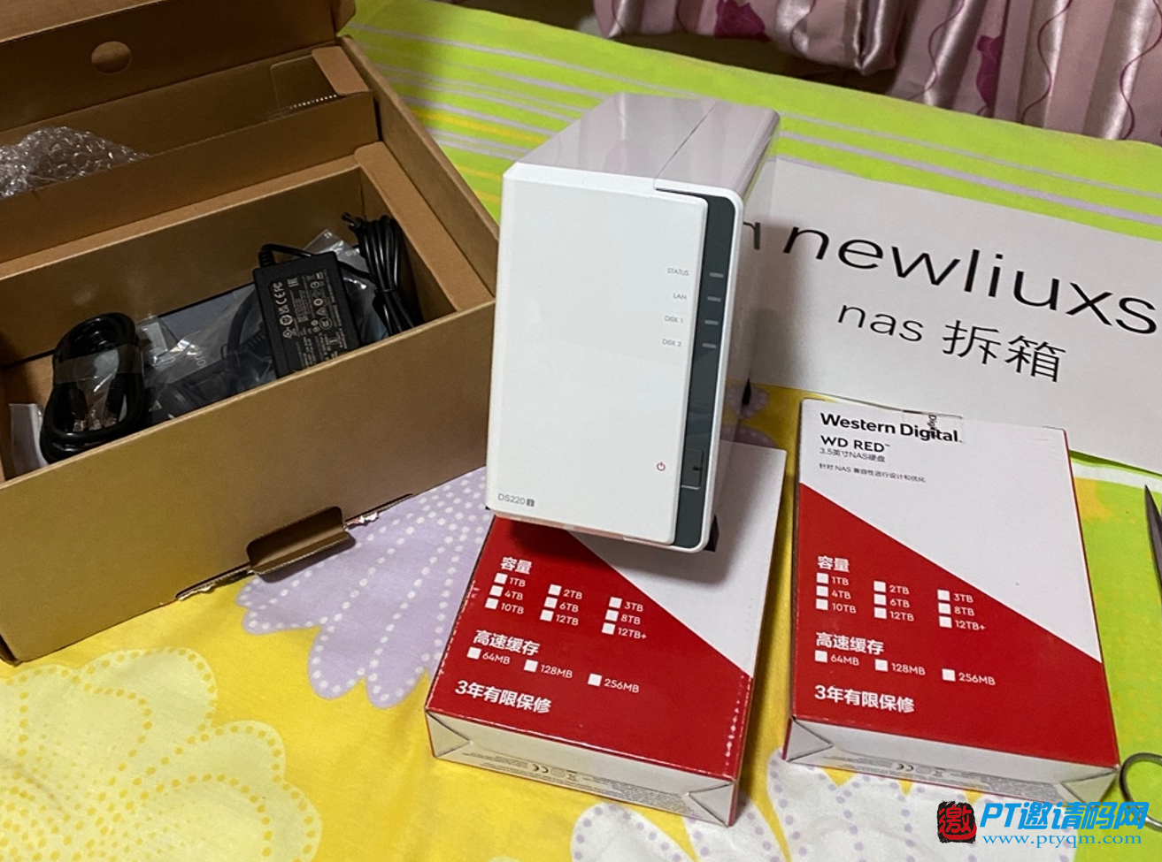 数据安全和PT必备,我的第二台群晖NAS 220J开箱